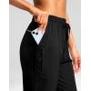 imageG Gradual Womens 15quot Long Shorts Below The Knee Capri Lightweight Quick Dry Hiking Cargo Shorts for Women with 3 Pockets15inblack