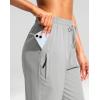 imageG Gradual Womens 15quot Long Shorts Below The Knee Capri Lightweight Quick Dry Hiking Cargo Shorts for Women with 3 Pockets15inbright Grey