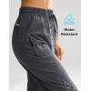 imageG Gradual Womens 15quot Long Shorts Below The Knee Capri Lightweight Quick Dry Hiking Cargo Shorts for Women with 3 Pockets15indark Grey