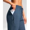 imageG Gradual Womens 15quot Long Shorts Below The Knee Capri Lightweight Quick Dry Hiking Cargo Shorts for Women with 3 Pockets15industy Blue