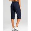 imageG Gradual Womens 15quot Long Shorts Below The Knee Capri Lightweight Quick Dry Hiking Cargo Shorts for Women with 3 Pockets15innavy