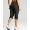 imageG Gradual Womens 15quot Long Shorts Below The Knee Capri Lightweight Quick Dry Hiking Cargo Shorts for Women with 3 Pockets15inolive