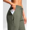imageG Gradual Womens 15quot Long Shorts Below The Knee Capri Lightweight Quick Dry Hiking Cargo Shorts for Women with 3 Pockets15inslate Green