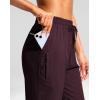 imageG Gradual Womens 15quot Long Shorts Below The Knee Capri Lightweight Quick Dry Hiking Cargo Shorts for Women with 3 Pockets15inwine