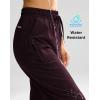 imageG Gradual Womens 15quot Long Shorts Below The Knee Capri Lightweight Quick Dry Hiking Cargo Shorts for Women with 3 Pockets15inwine