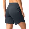 imageG Gradual Womens Athletic Shorts 6quot High Waisted Stretchy Bermuda Shorts for Women Quick Dry Summer Casual ShortsCharcoal