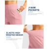 imageG Gradual Womens Athletic Shorts 6quot High Waisted Stretchy Bermuda Shorts for Women Quick Dry Summer Casual ShortsLight Pink