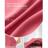 imageG Gradual Womens Athletic Shorts 6quot High Waisted Stretchy Bermuda Shorts for Women Quick Dry Summer Casual ShortsPink Red