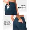 imageG Gradual Womens Bermuda Long Shorts 14quot Knee Length Capris with Pockets High Waisted Athletic Casual Shorts for WomenBorealis Green