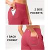 imageG Gradual Womens Bermuda Long Shorts 14quot Knee Length Capris with Pockets High Waisted Athletic Casual Shorts for WomenBriar Rose