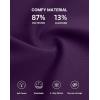 imageG Gradual Womens Bermuda Long Shorts 14quot Knee Length Capris with Pockets High Waisted Athletic Casual Shorts for WomenDark Purple