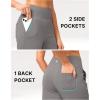 imageG Gradual Womens Bermuda Long Shorts 14quot Knee Length Capris with Pockets High Waisted Athletic Casual Shorts for WomenLight Grey