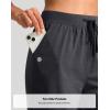 imageG Gradual Womens Bermuda Shorts 11quot Knee Length Long Comfy Drawstring Walking Shorts for Women with Deep PocketsCharcoal