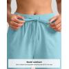 imageG Gradual Womens Bermuda Shorts 11quot Knee Length Long Comfy Drawstring Walking Shorts for Women with Deep PocketsZ Blue