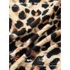 imageG Gradual Womens Bermuda Shorts 12quot Knee Length with Pockets High Waisted Stretch Long Shorts for Women Casual WalkingBrown Leopard