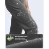 imageG Gradual Womens Fleece Lined Joggers Water Resistant Hiking Pants High Waisted Winter Thermal Sweatpants 3 Zipper PocketsCharcoal