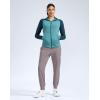 imageG Gradual Womens Fleece Lined Joggers Water Resistant Hiking Pants High Waisted Winter Thermal Sweatpants 3 Zipper PocketsDusty Grey
