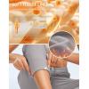 imageG Gradual Womens Fleece Lined Joggers Water Resistant Hiking Pants High Waisted Winter Thermal Sweatpants 3 Zipper PocketsLight Grey