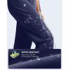 imageG Gradual Womens Fleece Lined Joggers Water Resistant Hiking Pants High Waisted Winter Thermal Sweatpants 3 Zipper PocketsNavy