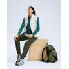 imageG Gradual Womens Fleece Lined Joggers Water Resistant Hiking Pants High Waisted Winter Thermal Sweatpants 3 Zipper PocketsOlive