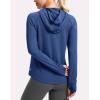 imageG Gradual Womens UPF 50 Sun Protection Hoodie Jacket Lightweight Zip Up Jackets Long Sleeve Shirts for Women Hiking OutdoorDark Blue