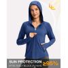 imageG Gradual Womens UPF 50 Sun Protection Hoodie Jacket Lightweight Zip Up Jackets Long Sleeve Shirts for Women Hiking OutdoorDark Blue