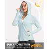 imageG Gradual Womens UPF 50 Sun Protection Hoodie Jacket Lightweight Zip Up Jackets Long Sleeve Shirts for Women Hiking OutdoorLight Blue