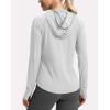 imageG Gradual Womens UPF 50 Sun Protection Hoodie Jacket Lightweight Zip Up Jackets Long Sleeve Shirts for Women Hiking OutdoorLight Grey