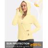 imageG Gradual Womens UPF 50 Sun Protection Hoodie Jacket Lightweight Zip Up Jackets Long Sleeve Shirts for Women Hiking OutdoorLight Yellow
