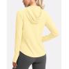 imageG Gradual Womens UPF 50 Sun Protection Hoodie Jacket Lightweight Zip Up Jackets Long Sleeve Shirts for Women Hiking OutdoorLight Yellow