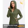 imageG Gradual Womens UPF 50 Sun Protection Hoodie Jacket Lightweight Zip Up Jackets Long Sleeve Shirts for Women Hiking OutdoorOlive