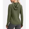 imageG Gradual Womens UPF 50 Sun Protection Hoodie Jacket Lightweight Zip Up Jackets Long Sleeve Shirts for Women Hiking OutdoorOlive