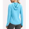 imageG Gradual Womens UPF 50 Sun Protection Hoodie Jacket Lightweight Zip Up Jackets Long Sleeve Shirts for Women Hiking OutdoorSky Blue
