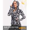 imageG Gradual Womens UPF 50 Sun Protection Hoodie Jacket Lightweight Zip Up Jackets Long Sleeve Shirts for Women Hiking OutdoorWhite Flower