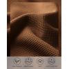 imageG Gradual Womens Wide Leg Pants High Waisted Waffle Knit Business Casual Slacks 2025 Office Dress Trousers Pants for WomenDress Trousers Pants for WomenChocolate BrownXL