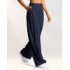 imageG Gradual Womens Wide Leg Pants High Waisted Waffle Knit Business Casual Slacks 2025 Office Dress Trousers Pants for WomenNavy
