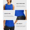 imageG Gradual Workout Tank Top for Women Sleeveless Athletic Yoga Tops High Neck Quick Dry Running Tennis Sports Shirts for WomenBlue