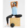 imageG Gradual Workout Tank Top for Women Sleeveless Athletic Yoga Tops High Neck Quick Dry Running Tennis Sports Shirts for WomenBlue Linen