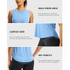 imageG Gradual Workout Tank Top for Women Sleeveless Athletic Yoga Tops High Neck Quick Dry Running Tennis Sports Shirts for WomenHaze Blue