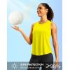 imageG Gradual Workout Tank Top for Women Sleeveless Athletic Yoga Tops High Neck Quick Dry Running Tennis Sports Shirts for WomenLuminous Yellow