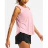 imageG Gradual Workout Tank Top for Women Sleeveless Athletic Yoga Tops High Neck Quick Dry Running Tennis Sports Shirts for WomenPink