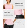 imageG Gradual Workout Tank Top for Women Sleeveless Athletic Yoga Tops High Neck Quick Dry Running Tennis Sports Shirts for WomenPink