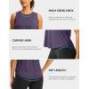 imageG Gradual Workout Tank Top for Women Sleeveless Athletic Yoga Tops High Neck Quick Dry Running Tennis Sports Shirts for WomenPurple Grey