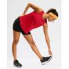 imageG Gradual Workout Tank Top for Women Sleeveless Athletic Yoga Tops High Neck Quick Dry Running Tennis Sports Shirts for WomenRed