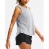 imageG Gradual Workout Tank Top for Women Sleeveless Athletic Yoga Tops High Neck Quick Dry Running Tennis Sports Shirts for WomenSilver Mist