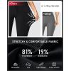imageG Gradual Yoga Capri Pants for Women with Pockets High Waist Capris Leggings Tummy Control Straight Workout Summer Crop PantsBlack