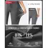 imageG Gradual Yoga Capri Pants for Women with Pockets High Waist Capris Leggings Tummy Control Straight Workout Summer Crop PantsCharcoal