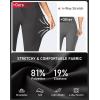 imageG Gradual Yoga Capri Pants for Women with Pockets High Waist Capris Leggings Tummy Control Straight Workout Summer Crop PantsDark Grey