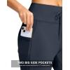 imageG Gradual Yoga Capri Pants for Women with Pockets High Waist Capris Leggings Tummy Control Straight Workout Summer Crop PantsDusty Blue