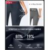 imageG Gradual Yoga Capri Pants for Women with Pockets High Waist Capris Leggings Tummy Control Straight Workout Summer Crop PantsDusty Blue